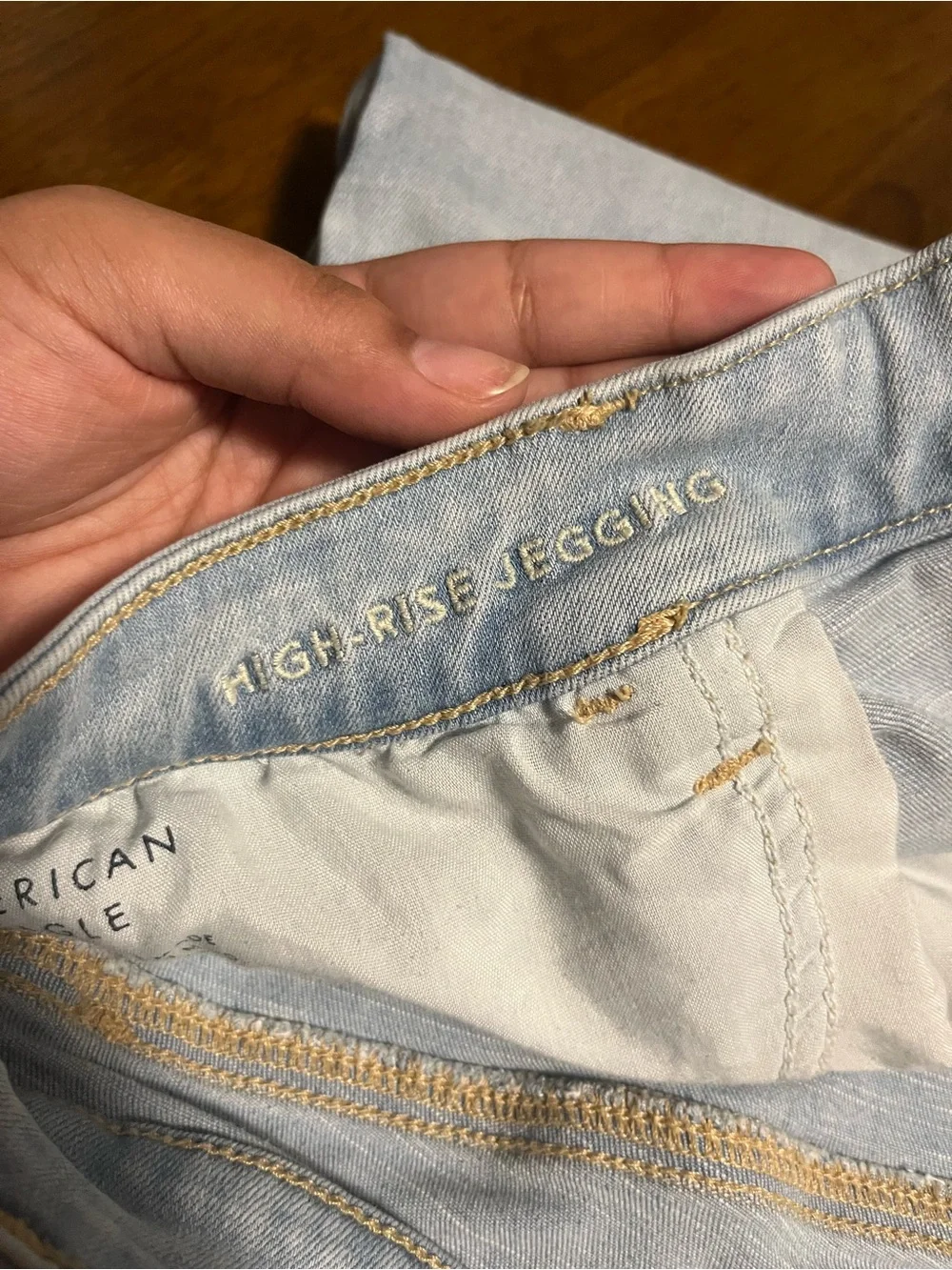 American Eagle High Rise Jegging Size 18